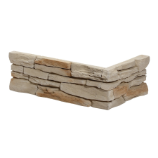  Sarok Stones Puerto bézs 11x31x17 cm RPUERTOBE dekorburkolat
