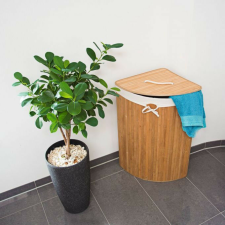 Sarok szennyeskosár bambusz natúr 60 literes 10019052_126 bútor