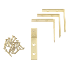  SAROKPÁNT 40X40X10X2MM SÁRGARÉZ bútor