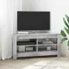  SarokTVSzekrény Beton Szürke 102 x 40,5 x 45 cm Faanyag