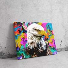  Sas Méltósága Színekben - Pop Art Vászonkép dekoráció