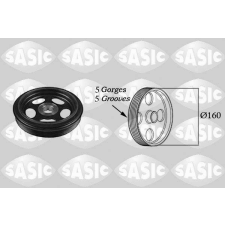 SASIC Szíjtárcsa, főtengely SASIC 2156023 autóalkatrész