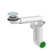  SAT mosogatószifon gazdaságos bútorokhoz, beleértve. click/clacku fehér SATSIFCABCR szaniter