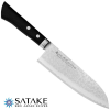  Satake Unique Sai japán damaszk Santoku kés 17cm