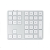 Satechi Aluminum Bluetooth Extended Keypad ezüst (ST-XLABKS) (ST-XLABKS)