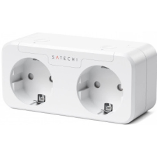 Satechi ST-HK20AW-EU Apple Homekit Dual Smart Outlet (EU) fehér hosszabbító, elosztó