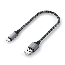 Satechi ST-TAL10M 25cm USB A - Lightning szürke kábel kábel és adapter