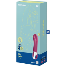 Satisfyer Big Heat vibrátor, melegítő funkcióval (APP-os) vibrátorok