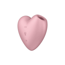 Satisfyer Cutie Heart - akkus léghullámos csiklóvibrátor (pink) vibrátorok