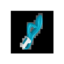 Satisfyer Embrace Me - akkus, csiklókaros vibrátor  Szín: türkiz vibrátorok