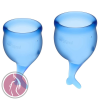 Satisfyer Feel secure Menstrual Cup (dark blue)