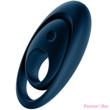 Satisfyer GLORIOUS DUO RING VIBRATOR BLUE péniszgyűrű
