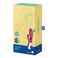 Satisfyer Heated Affair kétmotoros vibrátor, melegítő funkcióval (APP-os) vibrátorok