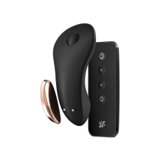 Satisfyer Little Secret - okos vízálló csiklóvibrátor (fekete) vibrátorok