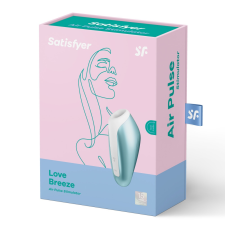 Satisfyer Love Breeze léghullámos csiklóizgató (kék) vibrátorok