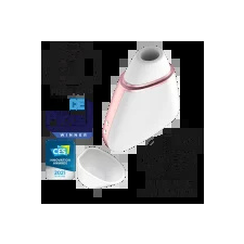 Satisfyer Love Triangle - okos, léghullámos csiklóizgató  Szín: fehér vibrátorok