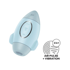 Satisfyer Mission Control - akkus, léghullámos csiklóizgató (kék) izgatók, stimulálók