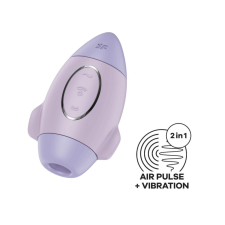 Satisfyer Mission Control - akkus, léghullámos csiklóizgató (lila) izgatók, stimulálók