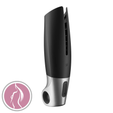Satisfyer Power Masturbator black silver maszturbátor