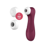 Satisfyer Pro 2 Gen3 - okos léghullámos csiklóizgató (bordó)