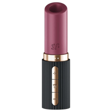 Satisfyer Pro 2 Kiss - léghullámos rúzsvibrátor (fekete) vibrátorok