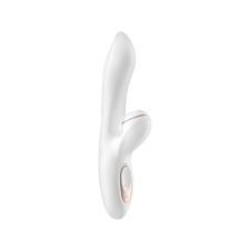 Satisfyer Pro+ G-spot - csiklóizgató és G-pont vibrátor (fehér) vibrátorok