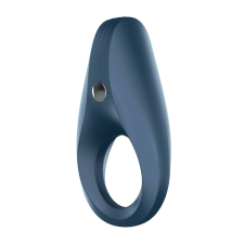 Satisfyer Satisfyer Ring 1 - vízálló, akkus péniszgyűrű (szürkés-kék) péniszgyűrű