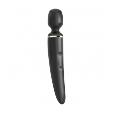 Satisfyer Satisfyer Woman Wand - akkus, vízálló masszírozó vibrátor (fekete) vibrátorok