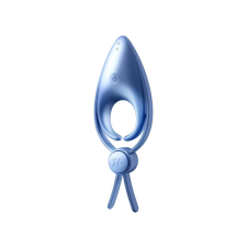 Satisfyer Sniper - akkus, vibrációs péniszgyűrű (kék) péniszgyűrű