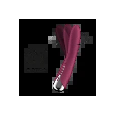 Satisfyer Spinning Vibe 1 - forgó fejes G-pont vibrátor  Szín: málna vibrátorok