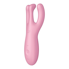  Satisfyer Threesome 4 - okos, akkus csiklóvibrátor (pink) vibrátorok