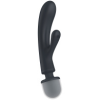 Satisfyer Triple Lover - G-pont és masszírozó vibrátor (ezüst)