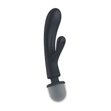 Satisfyer Triple Lover - G-pont és masszírozó vibrátor (ezüst) vibrátorok