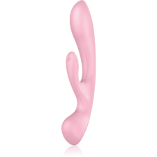 Satisfyer TRIPLE OH csiklóizgatós vibrátor Pink 23,5 cm vibrátorok