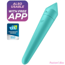 Satisfyer Ultra Power Bullet 8 - okos vízálló vibrátor (zöld) vibrátorok
