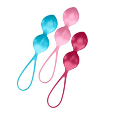  Satisfyer V Balls - gésagolyó-duó szett (3 részes) kéjgolyó