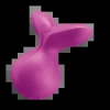 Satisfyer Viva la Vulva 3 - akkus, vízálló csiklóvibrátor  Szín: lila