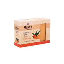 Sattva Ayurveda Ajurvédikus kézműves szappan - Kurkuma 125g - Sattva Ayurveda jóga felszerelés