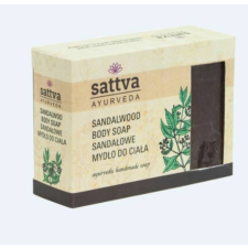 Sattva Ayurveda Ajurvédikus kézműves szappan - Szantálfa 125g - Sattva Ayurveda szappan