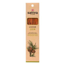 Sattva Ayurveda Füstölő, cédrus 30g - Sattva Ayurveda füstölő