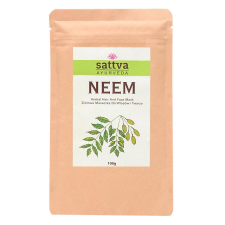 Sattva Ayurveda Gyógynövényes haj- és arcpakolás - Neem 100g - Sattva Ayurveda jóga felszerelés
