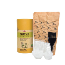 Sattva Ayurveda Henna - Természetes növényi hajfesték - sötétszőke 150g - Sattva Ayurveda hajfesték, színező
