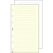 SATURNUS Kalendárium betét, jegyzetlap, "S", vonalas, SATURNUS, chamois gyűrűs kalendárium betétlap