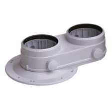  Saunier Duval osztó adapter PPs/alu 60/100-2x80mm hűtés, fűtés szerelvény