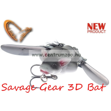  Savage Gear 3D Bat 10Cm 28G Grey (57649) Denevér Formájú Műcsali csali