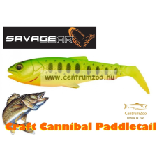 Savage Gear Craft Cannibal Paddletail 12.5Cm 20G Gumihal Firetiger (71825) csali