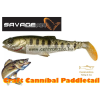  Savage Gear Craft Cannibal Paddletail 12.5Cm 20G Gumihal Olive Pearl Silver (71823)