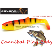  Savage Gear Lb Cannibal Play Body 15Cm Gumihal Golden Ambulance (58999) csali