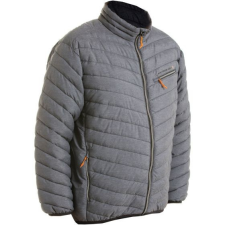 Savage Gear Simply Savage Thermo Jacket Grey Melange Meleg Kabát - Xl (57312) horgászkiegészítő