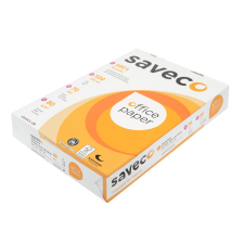 Saveco Másolópapír A4, 80g, újrahasznosított ISO 70 fehérségű Saveco Orange Label 500ív/csomag, fénymásolópapír